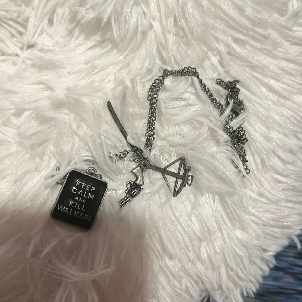 The Walking Dead Charm Necklace